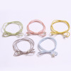 Cute hairgrip with bow, hair rope, accessory, Japanese and Korean, simple and elegant design