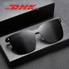 Fashionable metal sunglasses suitable for men and women