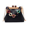 Universal wooden chain, one-shoulder bag, 2021 collection, suitable for import, internet celebrity