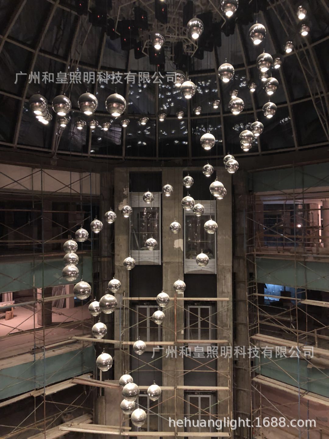 LED升降球 舞台升降水滴 LED数控球 升降金属球 LED动能球-阿里巴巴