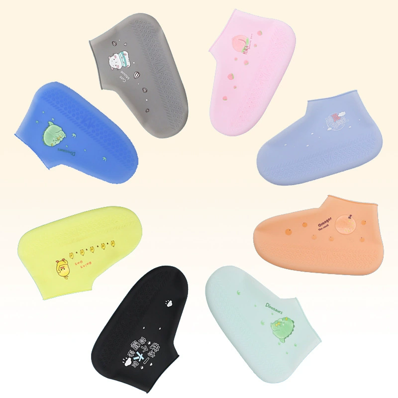 Силиконовые водонепроницаемые бахилы в дождливый день, Нескользящие утолщенные противоскользящие износостойкие взрослые дети, мужчины и женщины, водонепроницаемые бахилы от дождя, производители