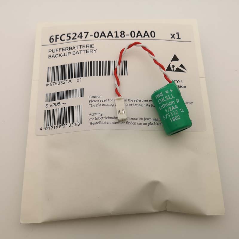 全新正品575332TA 3V 840D NCU数控锂电池 6FC5247-0AA18-0AA0