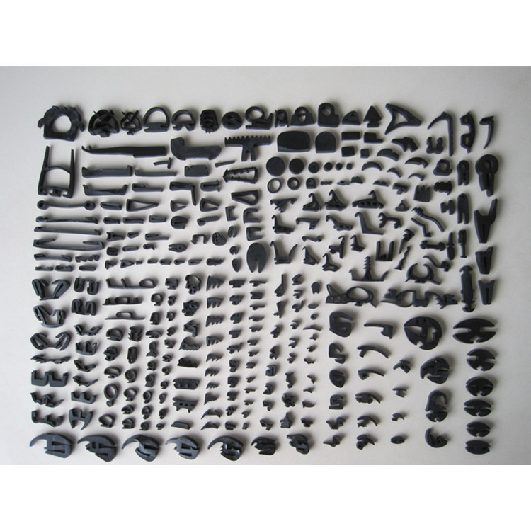 定制橡胶密封条三元乙丙橡塑橡胶软密实胶条U型卡槽嵌条PVC橡胶条