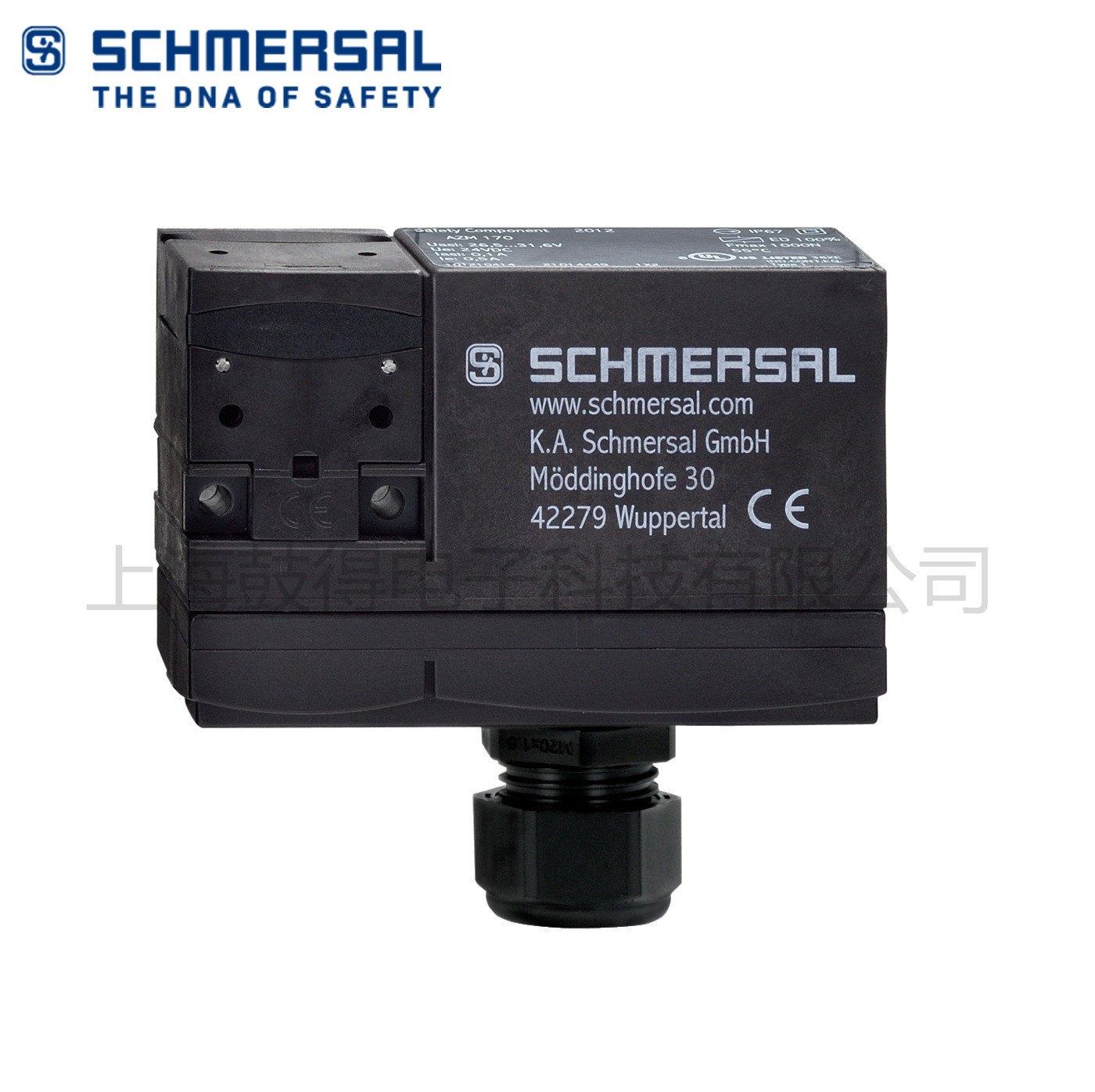施迈赛安全门锁开关AZM 170-11ZRKA-ST 24VAC/DC德国SCHMERSAL