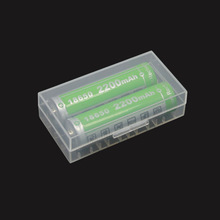 厂家直销透明 4节18350收纳盒 CR123A 17670电池盒2节18650电池盒