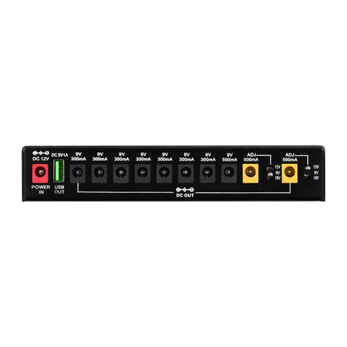 MOSKYAUDIO ISO10 POWER independent 10-channel effector power supply, independent output, low noise