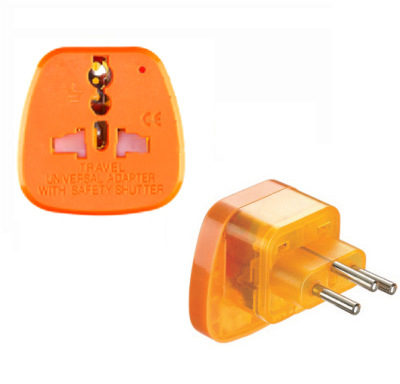 （仅供出口）瑞士嵌入式电源转换插头 电源显示灯转换器