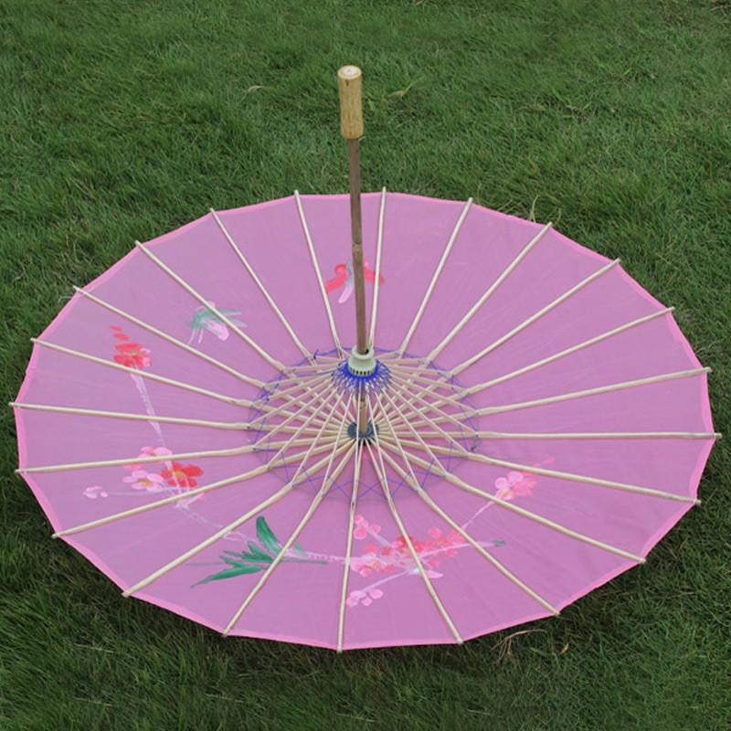 Dance Umbrella classical show children Dance Umbrella cheongsam Catwalk Antiquity prop Bamboo umbrella Flower umbrella