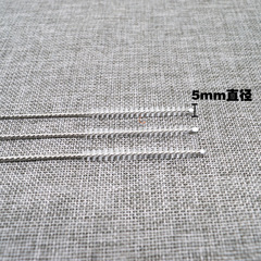 廠家直銷不鏽鋼吸管刷兒童奶瓶水杯毛刷玻璃硅膠試管清潔刷