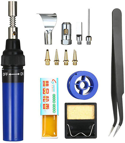 Wholesale pen type gas soldering iron 3 in 1 gas soldering iron 13 piece set multifunctional gas soldering iron cross border set