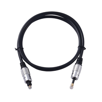 Dongguan High-tech factory Photoelectricity OD4.0 Square to round audio Toslink optical fiber line