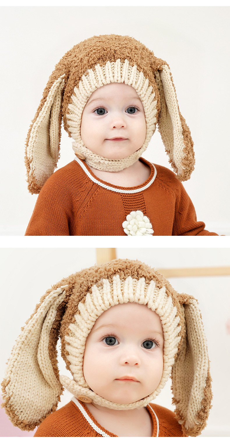 Enfants Unisexe Mignon Bloc De Couleur Bonnet display picture 3