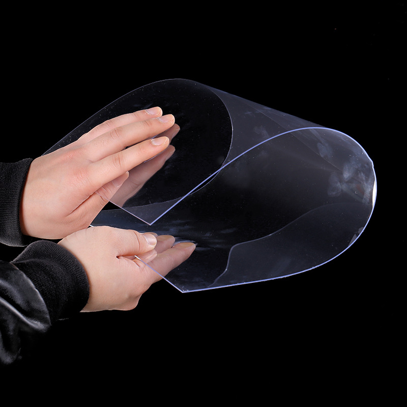 厂家透明pet片材高透PC透明胶片防雾高温pet吸塑卷材PVC塑料板材