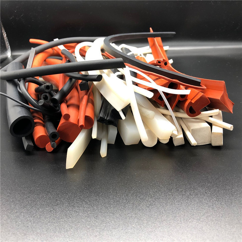 定做红绿白灰黑色发泡密封条蘑菇头硅胶耐温URT型烤箱烘箱门封条