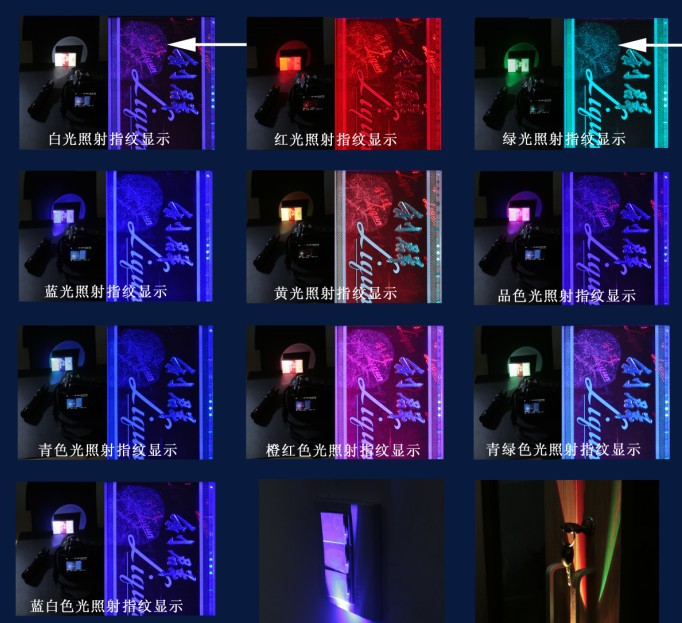 ZAH-1207全光谱痕迹勘查手电筒