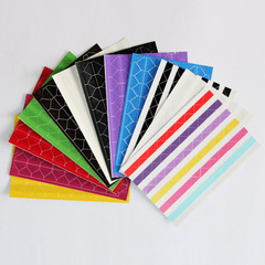 Sticky PVC photo sticker corner transparent sticker corner black and red fixed phase corner photo corner sticker diy photo album four corner stickers