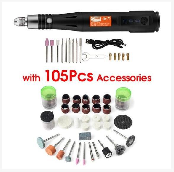 Miniatura pluma de grabado eléctrico Mini pequeña máquina pulidora de molienda eléctrica pluma de marcado raíz talla de madera Jade grabado herramienta