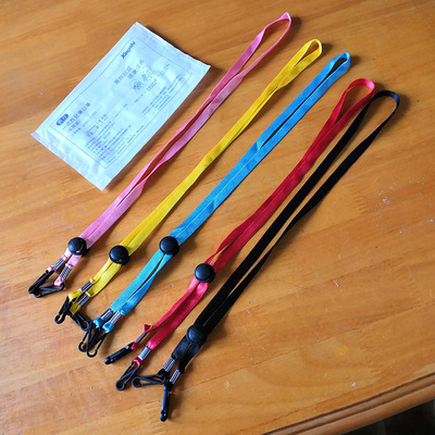 工厂直销 儿童成人口罩防丢防勒耳口罩绳可定制款式 现货口罩挂绳