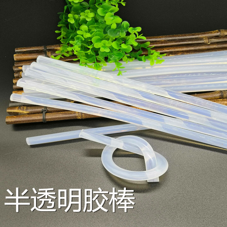 全透明熱溶膠條 熱熔膠棒 1.1/0.7 高粘性膠棍紙品飾品膠棒膠粒
