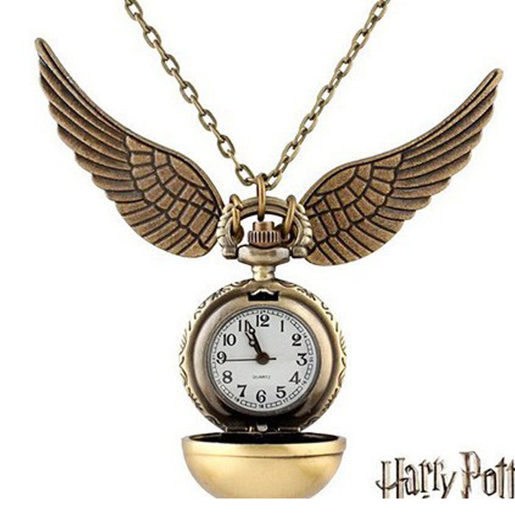 [Explosions] Keychain Watch Hanging Watch Harry Potter Golden Snitch Angel Wings Ball Angel Ball Watch