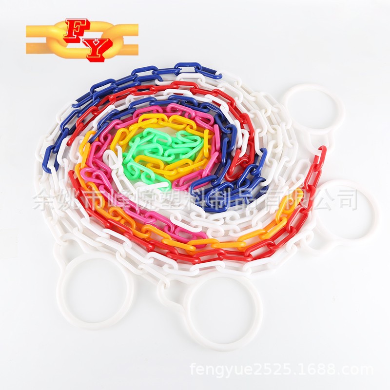 [红白相间]供应各种规格,各种颜色塑料链条