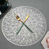 Scandinavian table mat PVC, hotel decorations for living room, new collection, Nordic style