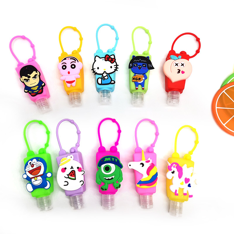 factory Direct selling Cartoon lovely personality student children Portable silica gel Liquid soap 30ML Wholesale custom