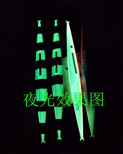 South Oil Sea Fishing Iron Plate Bait Fast Sinking Glow-in-the-Dark 100g-600g Deep Sea Boat Fishing Slow Swing Lure Factory Wholesale