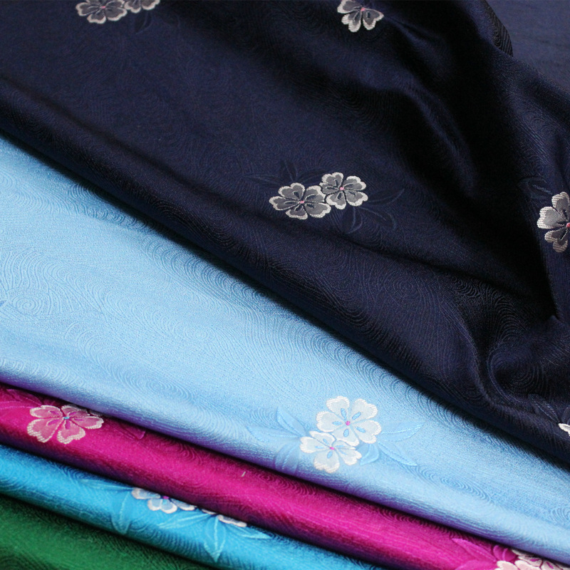 Куртка Cheongsam в китайском стиле с хлопковой подкладкой, детская одежда, монгольское платье, тибетское платье, шелковая ткань Hanfu, жаккардовая декоративная ткань из парчи