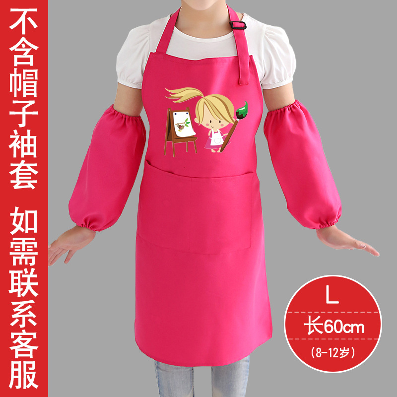 Delantal para niños ropa de pintura de logotipo personalizado niños personalizados anti-incrustante jardín de infantes pintura de arte delantal Impresión de impresión imagen