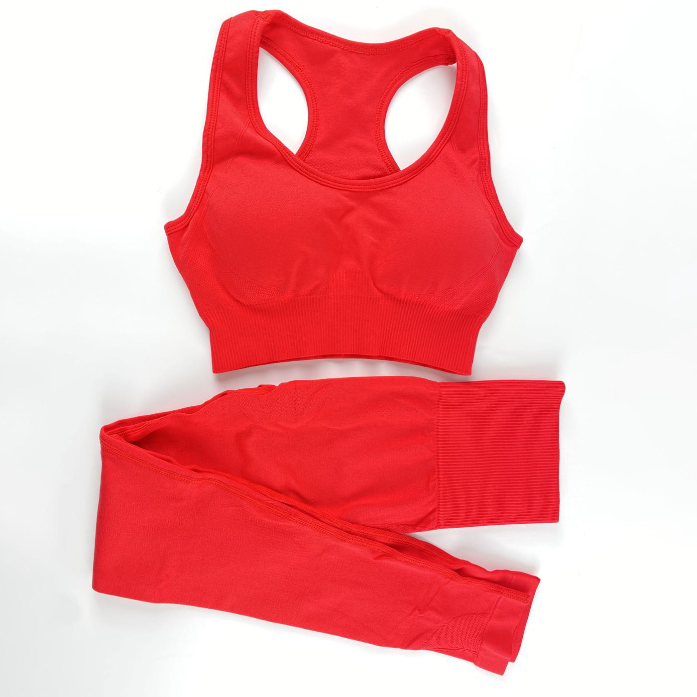 Seamless Knitted Sports Yoga Suit NSNS23587