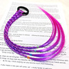 Wig for princess, children's headband with pigtail, hair accessory girl's, suitable for import