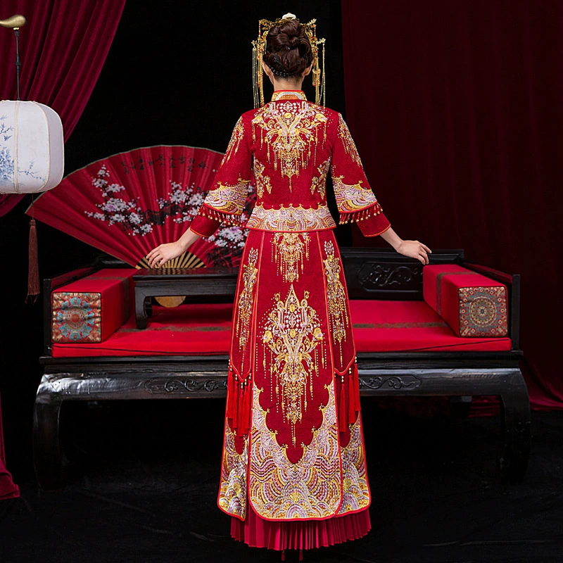 Summer thin suhe traditional wedding dress, 2020, Chinese style