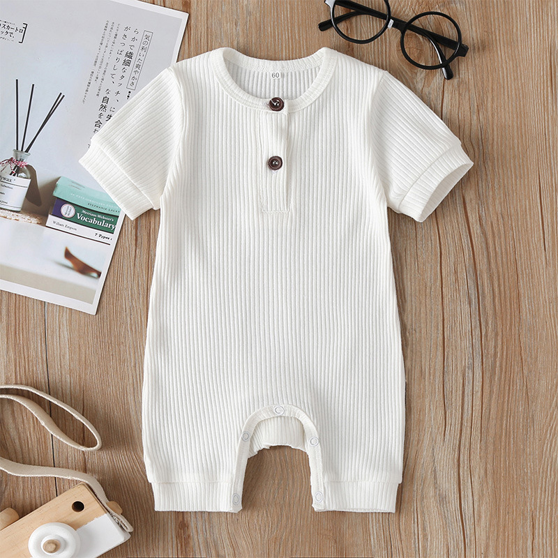 Baby Jumpsuit Short-sleeved Romper Outing Clothing display picture 12