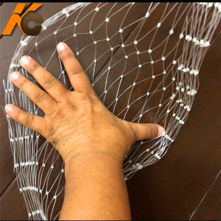 白色有结防鸟网尼龙单丝A薛城白色有结防鸟网尼龙单丝厂家现货