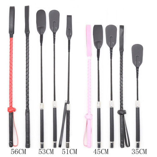 Pointer Yiwu adult sex toy short handle cross-border export leather whip daily necessities straight whip for men and women mini version