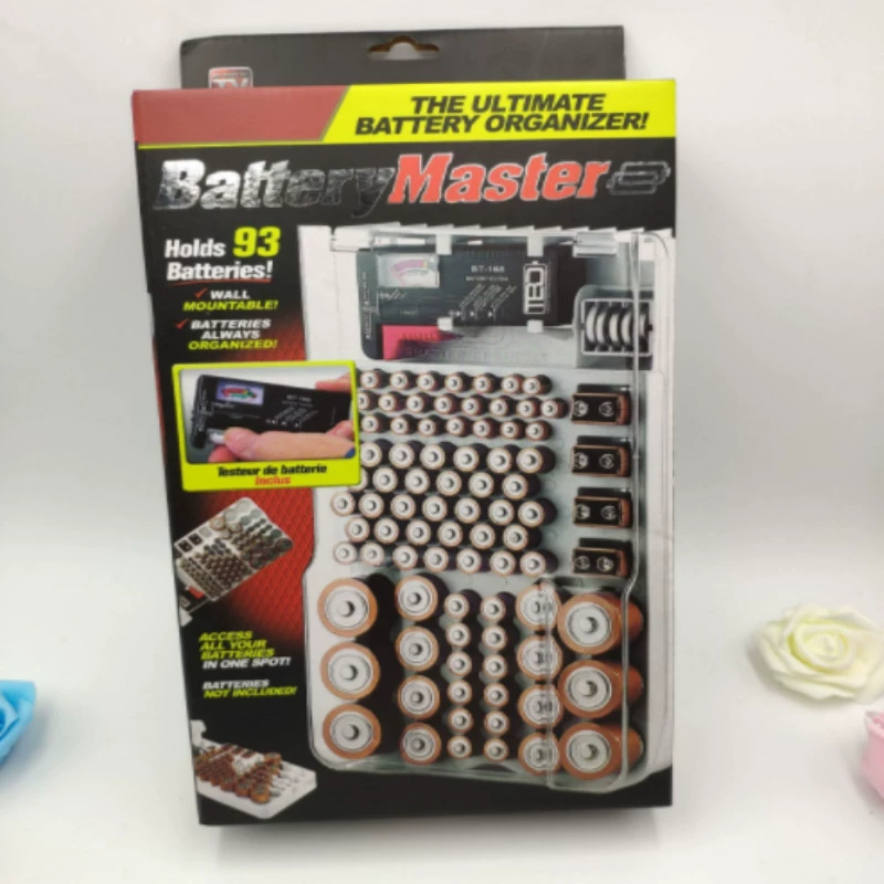 Батарея, ящик для хранения, тестер,