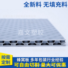 江门 肇庆 阳江塑料PP蜂窝板10MM 3000g蜂巢板蜂窝板材料加工定制