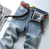 Spring autumn loose straight jeans, trousers, nostalgia, Korean style