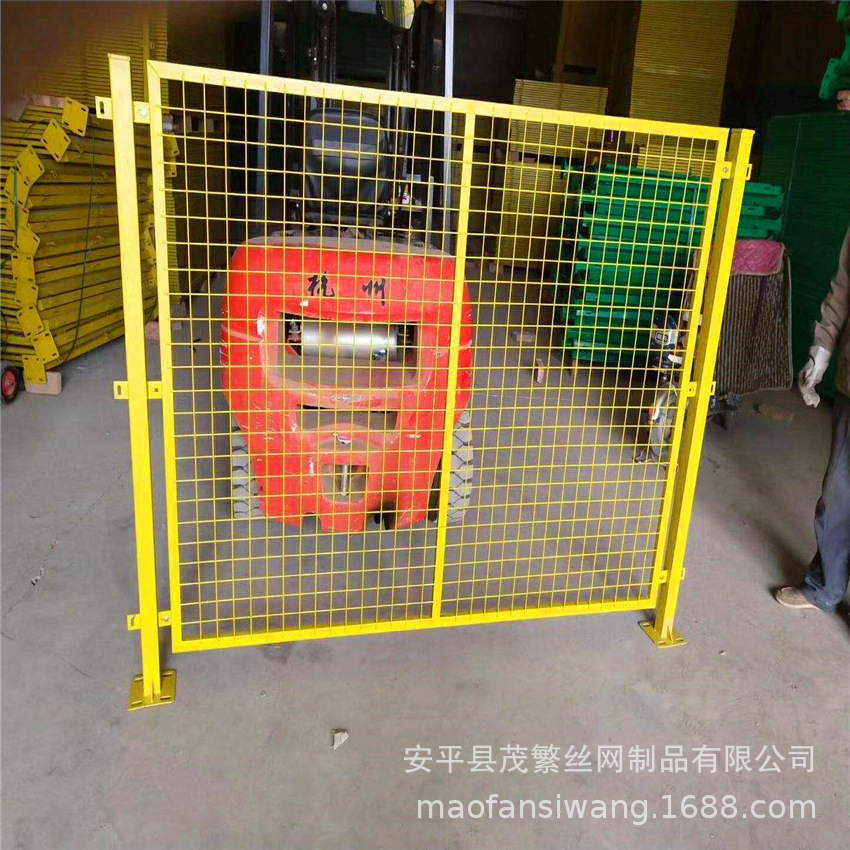 现货生产工厂仓库隔断网 快递分拣栅栏网 喷塑车间隔离网护栏网