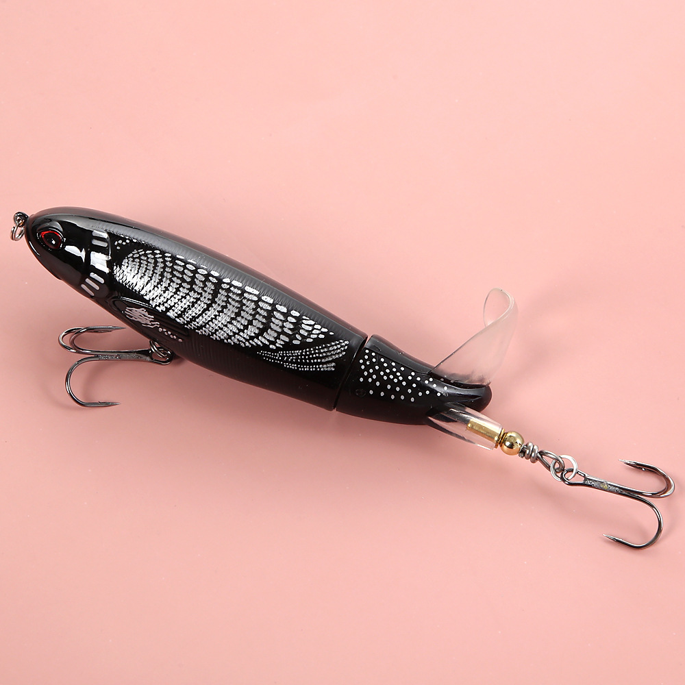 2 Pcs Whopper Plopper fishing lures bass trout Saltwater Sea Fishing Lure