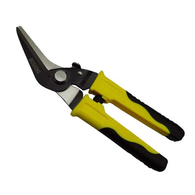 8寸多功能铁皮剪刀 白铁剪 弯咀 龙骨剪弯头不锈钢剪刀|ms