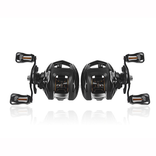 Cross-border LIZARD CAMRY left and right hand water droplet fishing reel, magnetic brake anti-explosion fishing reel