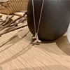 Necklace, brand chain for key bag , simple and elegant design, Japanese and Korean