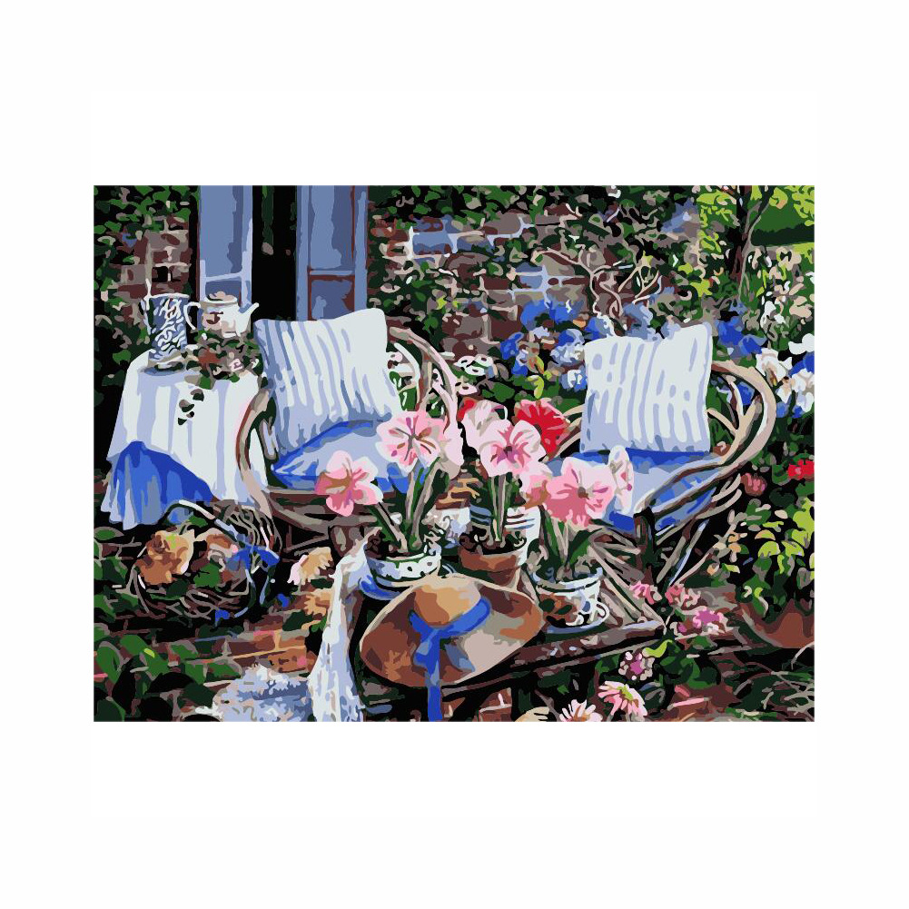 Noche ciudad DIY pintura al óleo digital fábrica al por mayor sin marco combinación apretado marco interior estilo más de 1 unidades entrega