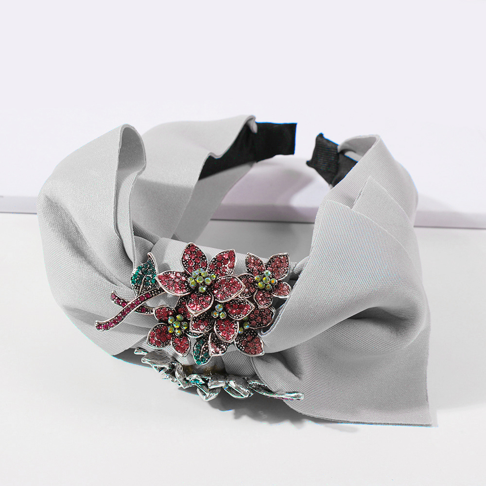 Fashion Exaggerated Bow  Sweet  Fabric Headband display picture 6