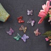 10 Czech imitation Liuli small butterfly ancient style accessories handmade DIY production of 簪 10 苏 苏 10 10