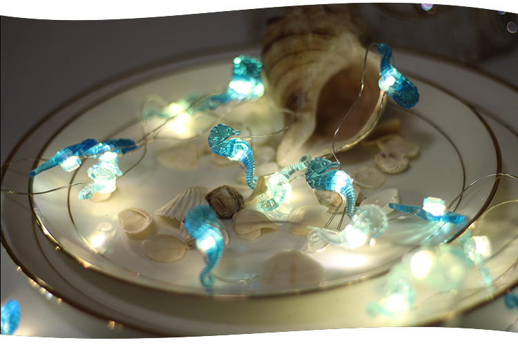 Date D'anniversaire Mignon Coquille Ps Fête Guirlandes Lumineuses display picture 3