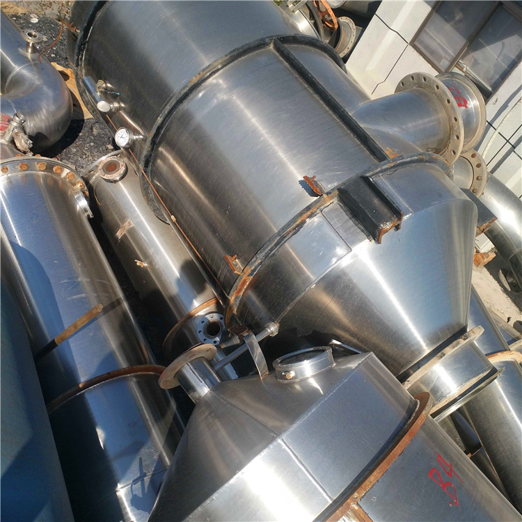 二手蒸发器价格 二手强制循环蒸发器 二手10吨四效浓缩蒸发器