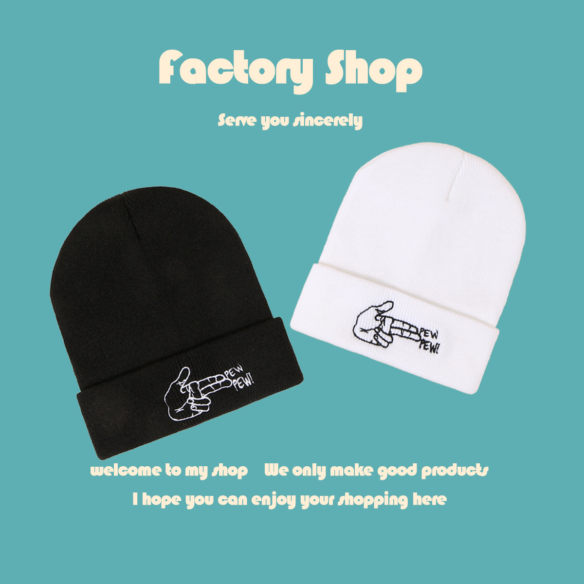 Fashion Hip-hop Knitted Hat display picture 3